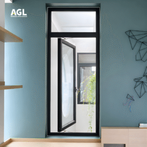 Cửa sổ mở quay 1 cánh hệ AGL Basic 5 2
