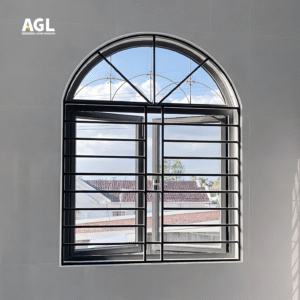 Cửa sổ mở quay 2 cánh hệ AGL Basic 4 3 1