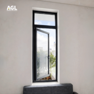 Cửa sổ mở quay 1 cánh hệ AGL Basic 4 3