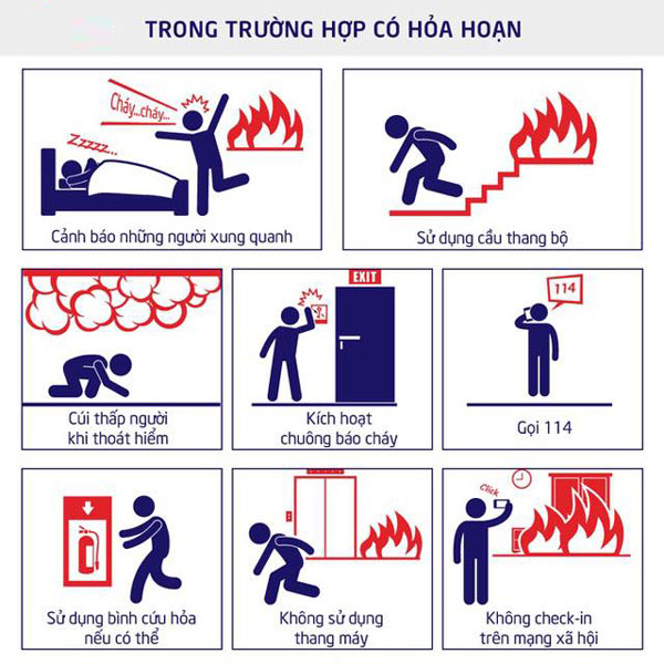 Quy Tắc 3 Phút Vàng Khi Xử Lý Sự Cố Cháy Nổ Trong Nhà 3 cac cach thoat hiem khi chay chung cu 1