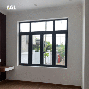 Cửa sổ mở quay 4 cánh hệ AGL Plus 7 cong-trinh
